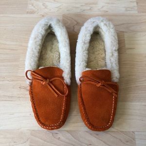 NEW Banana Republic ‘Vail’ Leather Slide On Shoes